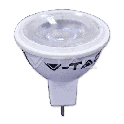Spot LED – 2W MR11 12V Plastic, Alb rece