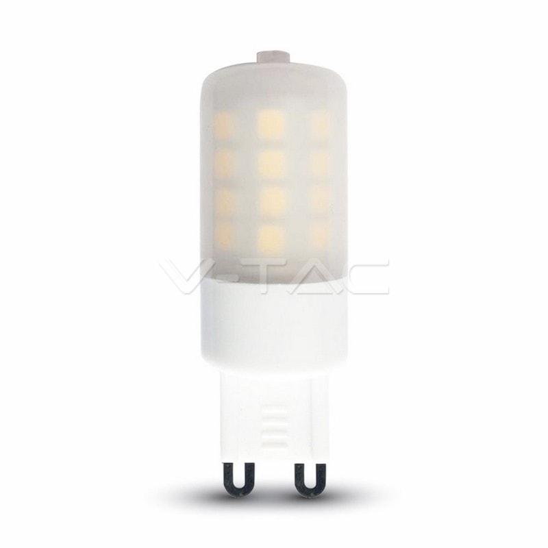 7253-7254-7255.jpg Spot LED - 3W G9 Plastic Aspect lăptos Alb Cald Dimabil - imagine 1