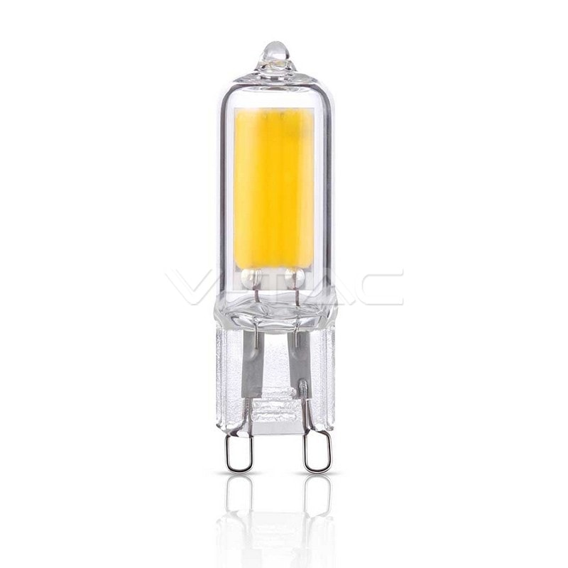 733773387339.jpg Spot LED - 2W 230V G9 Plastic Alb cald - imagine 1
