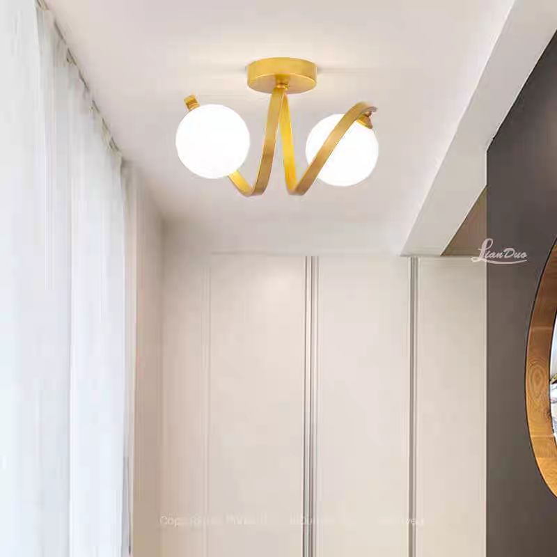 LUSTRA-AURIE-2-1.jpg Lustra 2 Becuri 336-2 GD - imagine 1