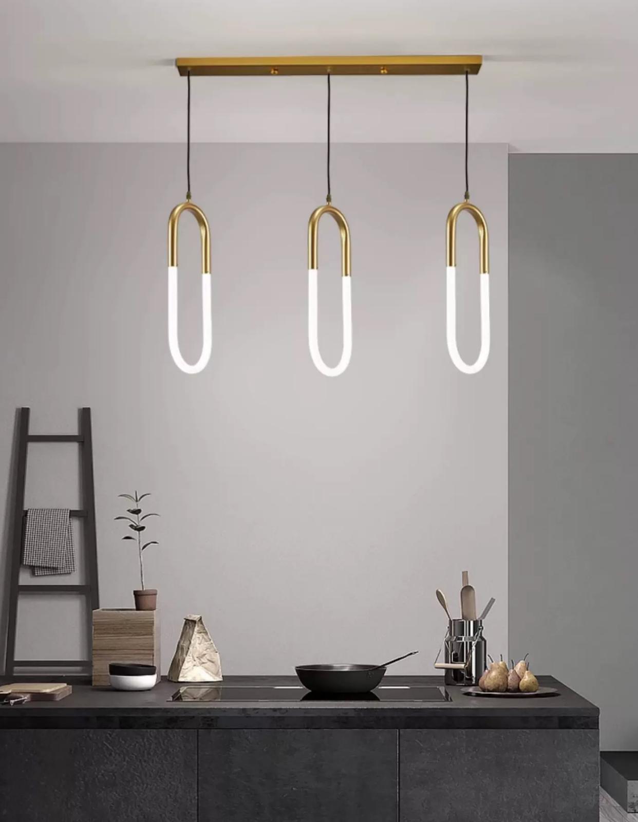LUSTRA-LED-AURIU-IN-LINIE.jpg Lustra led cu telecomanda G4070-3 - imagine 1