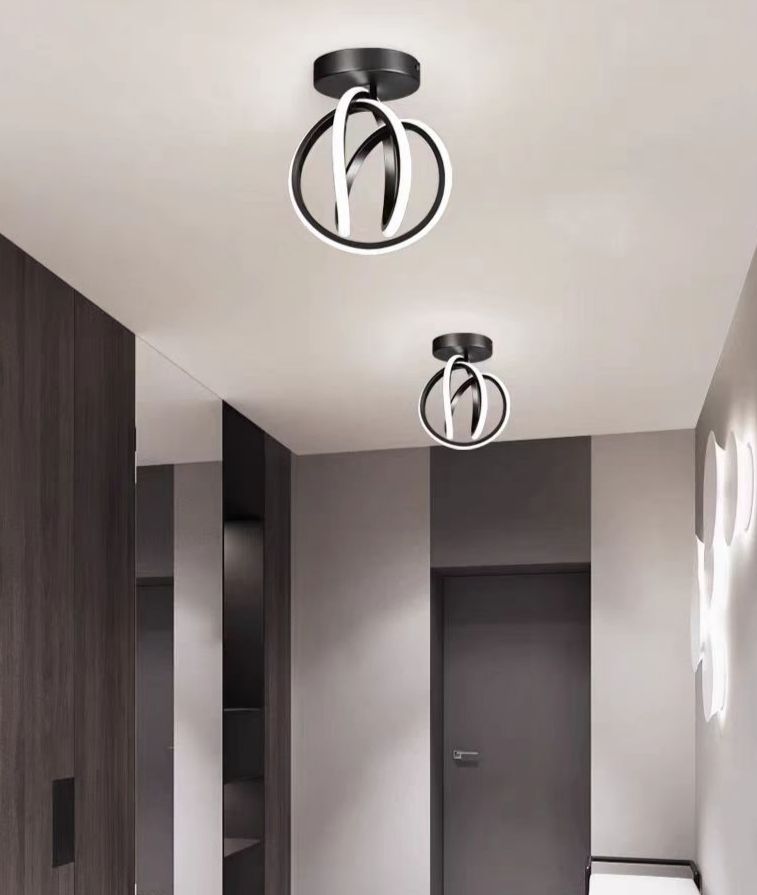 LUSTRA-MODERNA-2-1.jpg Lustra led 9322 BK - imagine 1