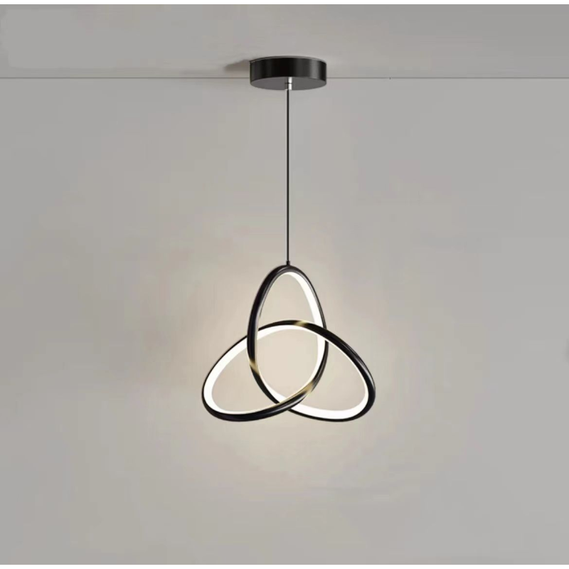 PENDUL-LED-NEGRU.png Pendul led 8021 BK - imagine 1