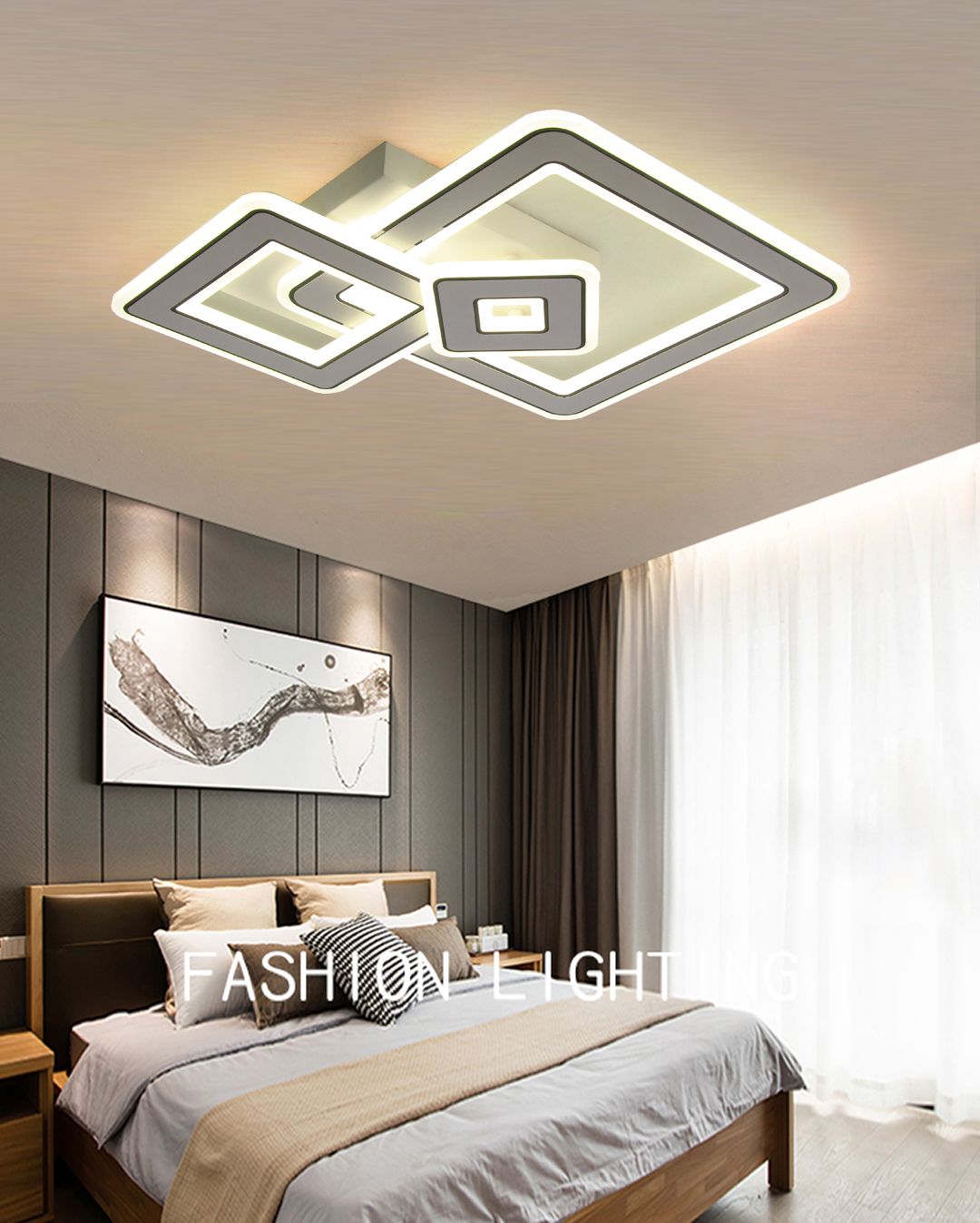 PLAFONIERA-LED.jpg Lustra led telecomanda 330 - imagine 1