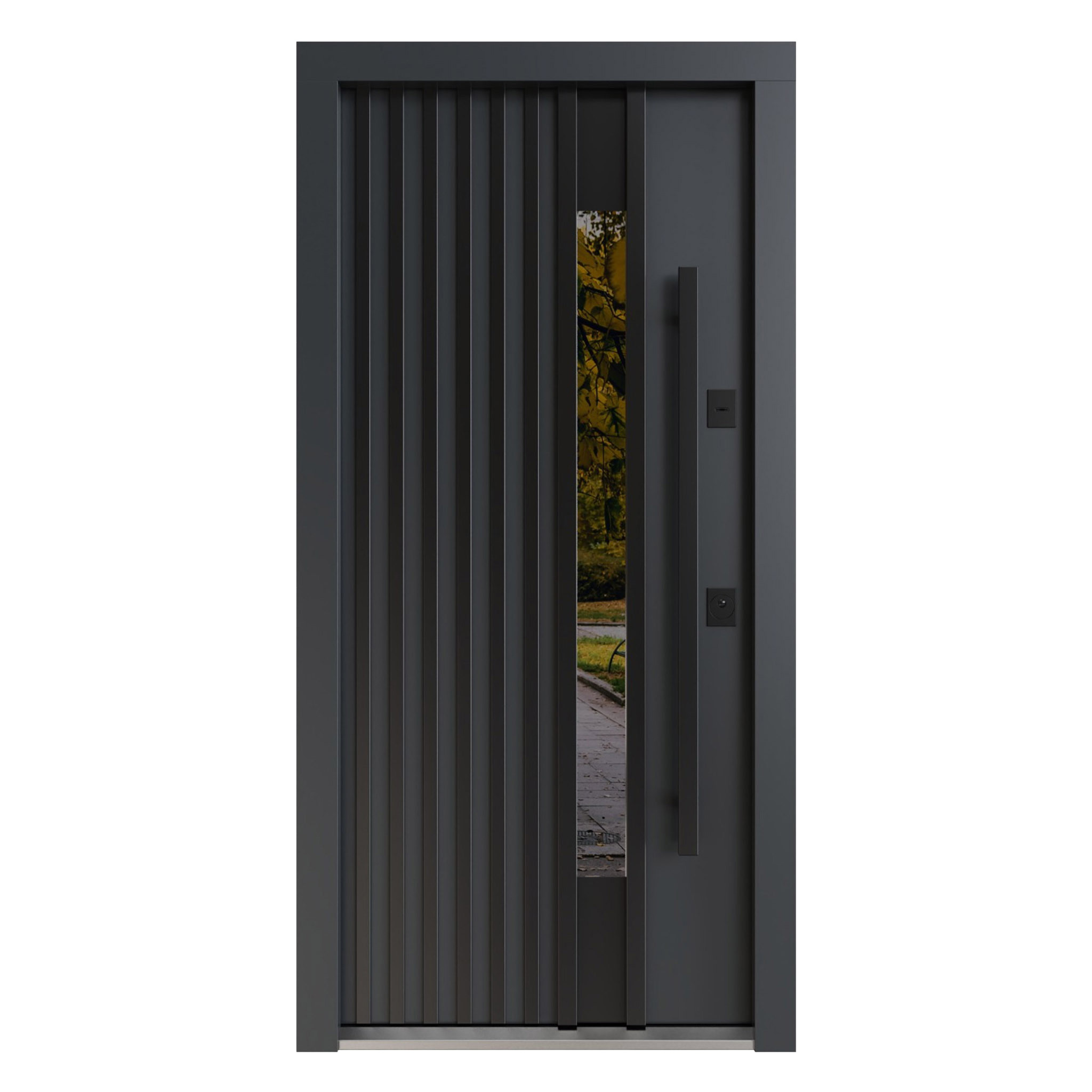Usa-Metalica-de-Exterior-Casa-Premium-Nordik-Gri-Geam-980x2050mm00002 Usa Metalica de Exterior Casa Premium Nordik Gri Geam 980x2050mm - imagine 1