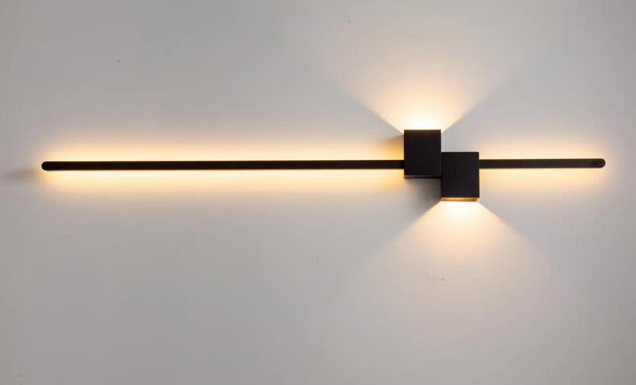 aplica-led-negru-moderna.jpg Aplica led 9110 BK - imagine 1
