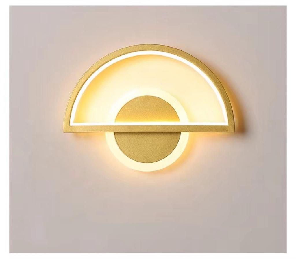 aplica-led-perete-semirotund-2.jpg Aplica led 9102GD - imagine 1
