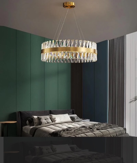 candelabru-auriu-led-nou-1.jpg Candelabru Auriu Cristal 8832 - imagine 1
