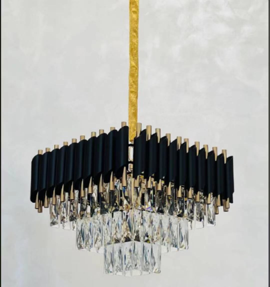 candelabru-auriu-nou.jpg Candelabru Auriu Cristal 8801 - imagine 1
