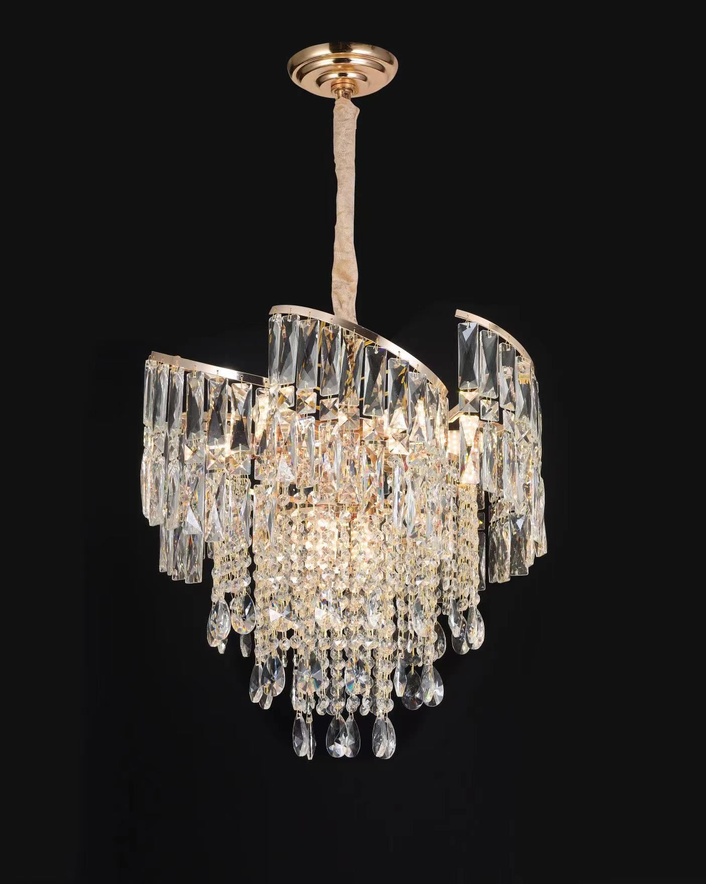 candelabru-cristal-nou.jpg Candelabru Auriu Cristal 365-500 - imagine 1