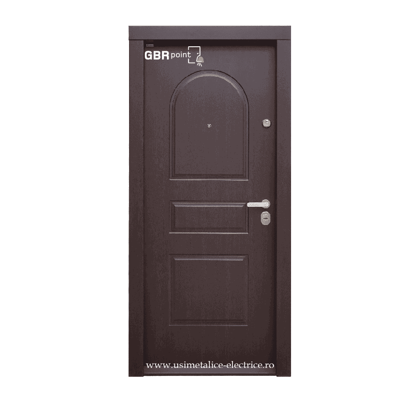 image_9120MACO-U2-WENGE-1.png Usa metalica de apartament Maco U2 Wenge Mottura (multipunct) - imagine 1