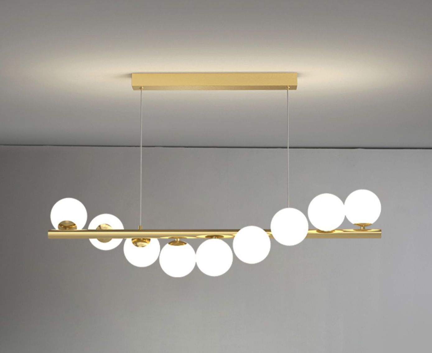 lustra-aurie-mare-moderna.jpg Lustra 9 becuri DX332-9 - imagine 1