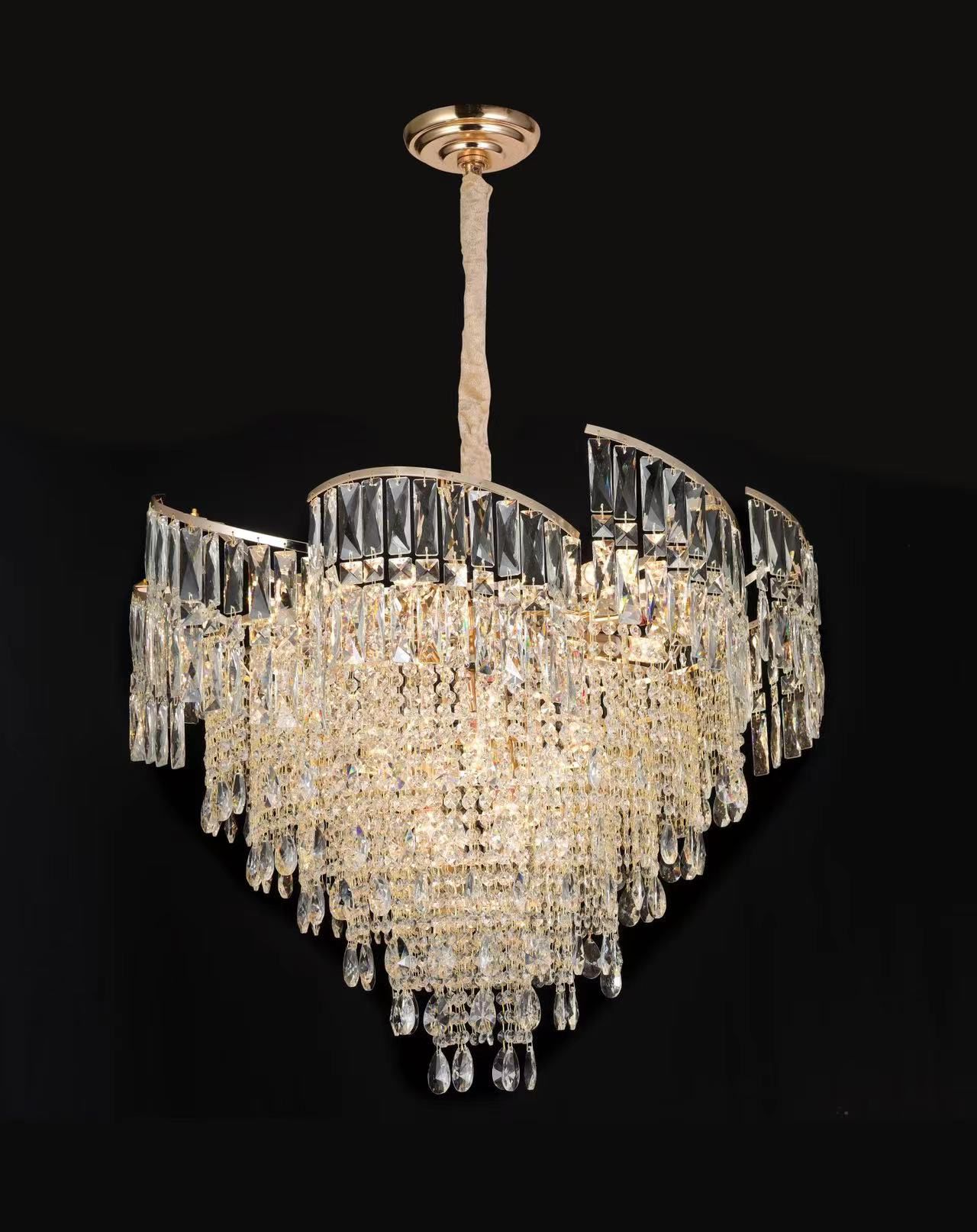 lustra-cristal-3-1.jpg Candelabru Auriu Cristal 365-800 - imagine 1