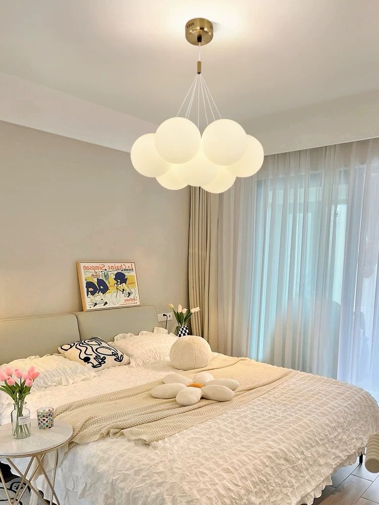 lustra-cu-abajur-mare.jpg Lustra 7 Becuri DX330-7 - imagine 1