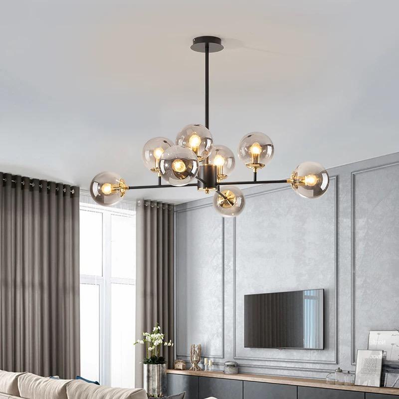 lustra-cu-becuri-pentru-sufragerie.jpg Lustra 8 Becuri DF202-4+4 - imagine 1