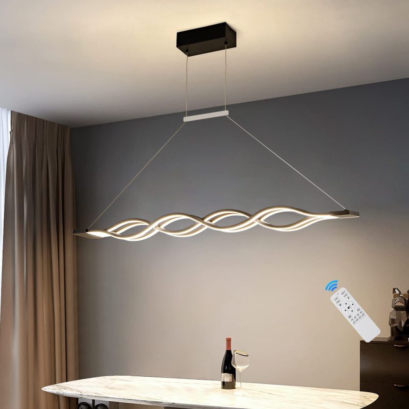 lustra-led-noua-3.jpg Lustra led cu telecomanda G20235 Negru - imagine 1