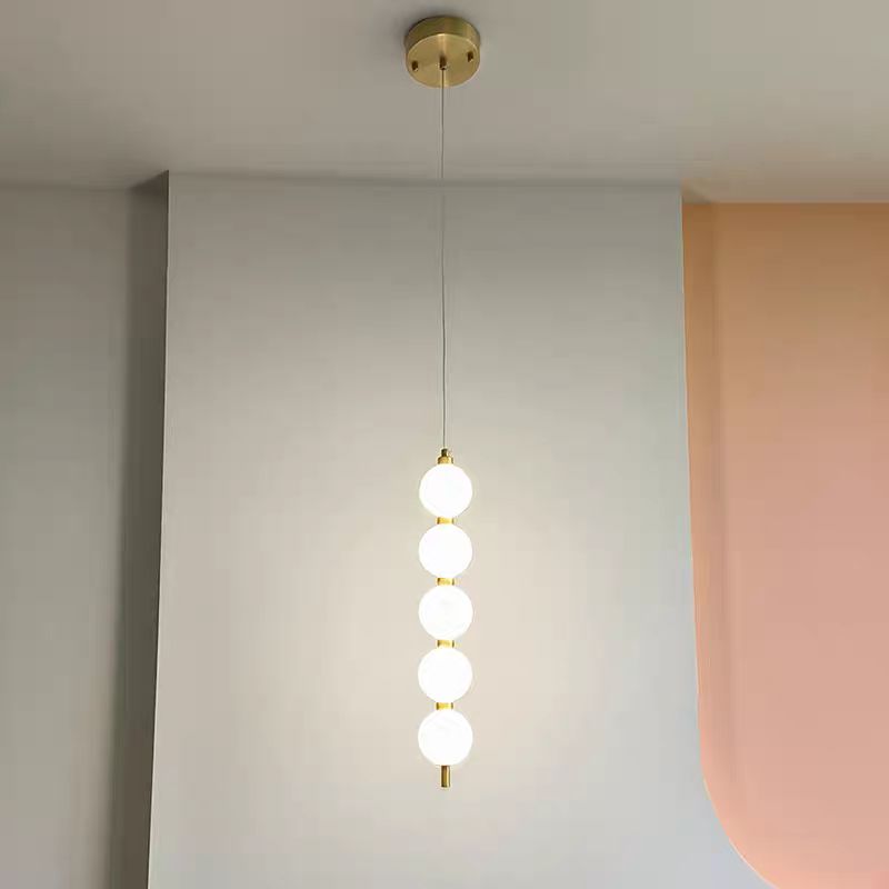 lustra-led-pendul.jpg Lustra led cu telecomanda G3871 - imagine 1