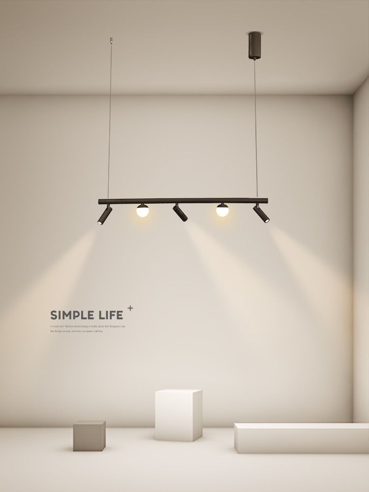 lustra-led-spoturi.jpg Lustra led cu telecomanda G3855-3 - imagine 1