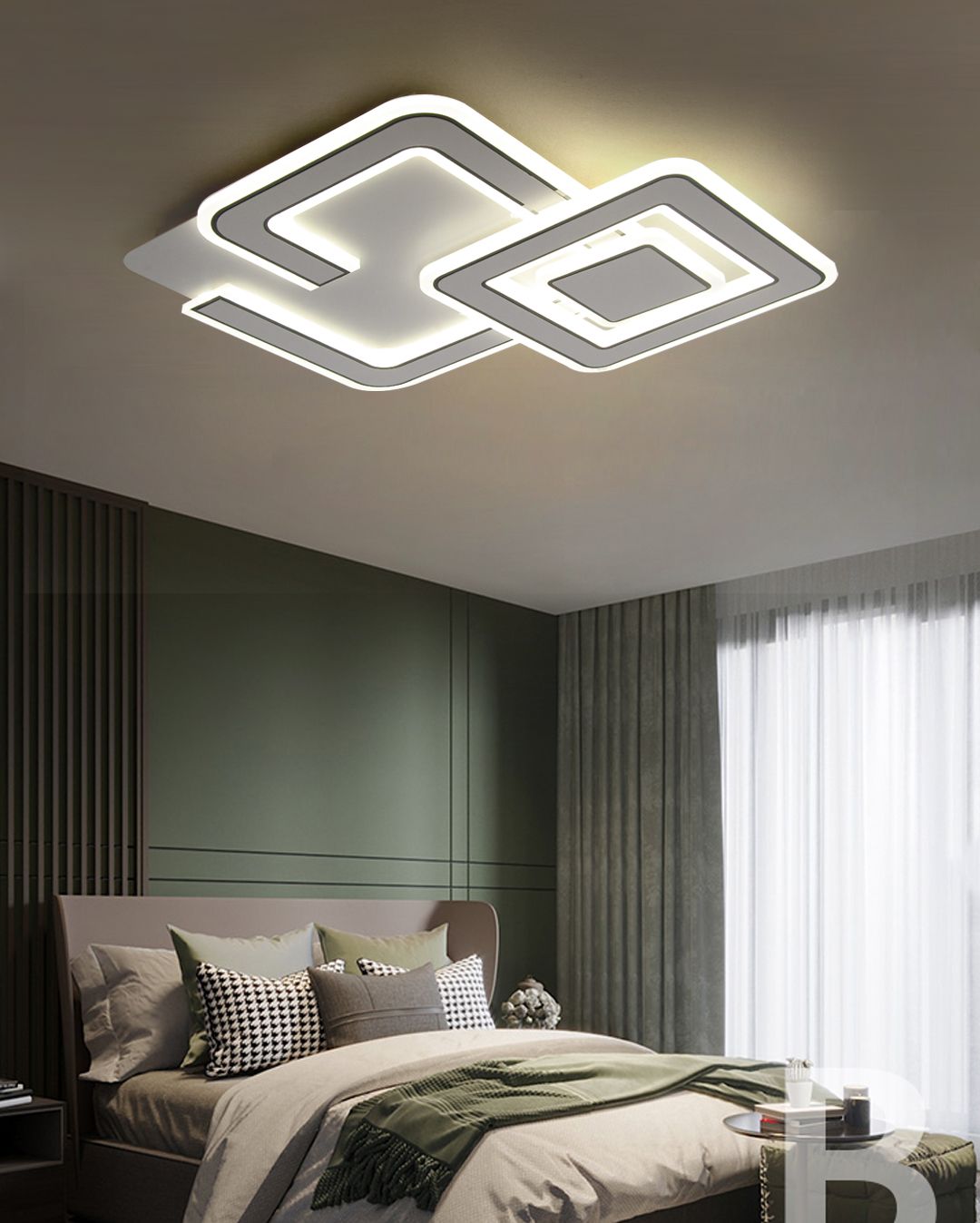plafoniera-led-1.jpg Lustra led telecomanda 332 - imagine 1