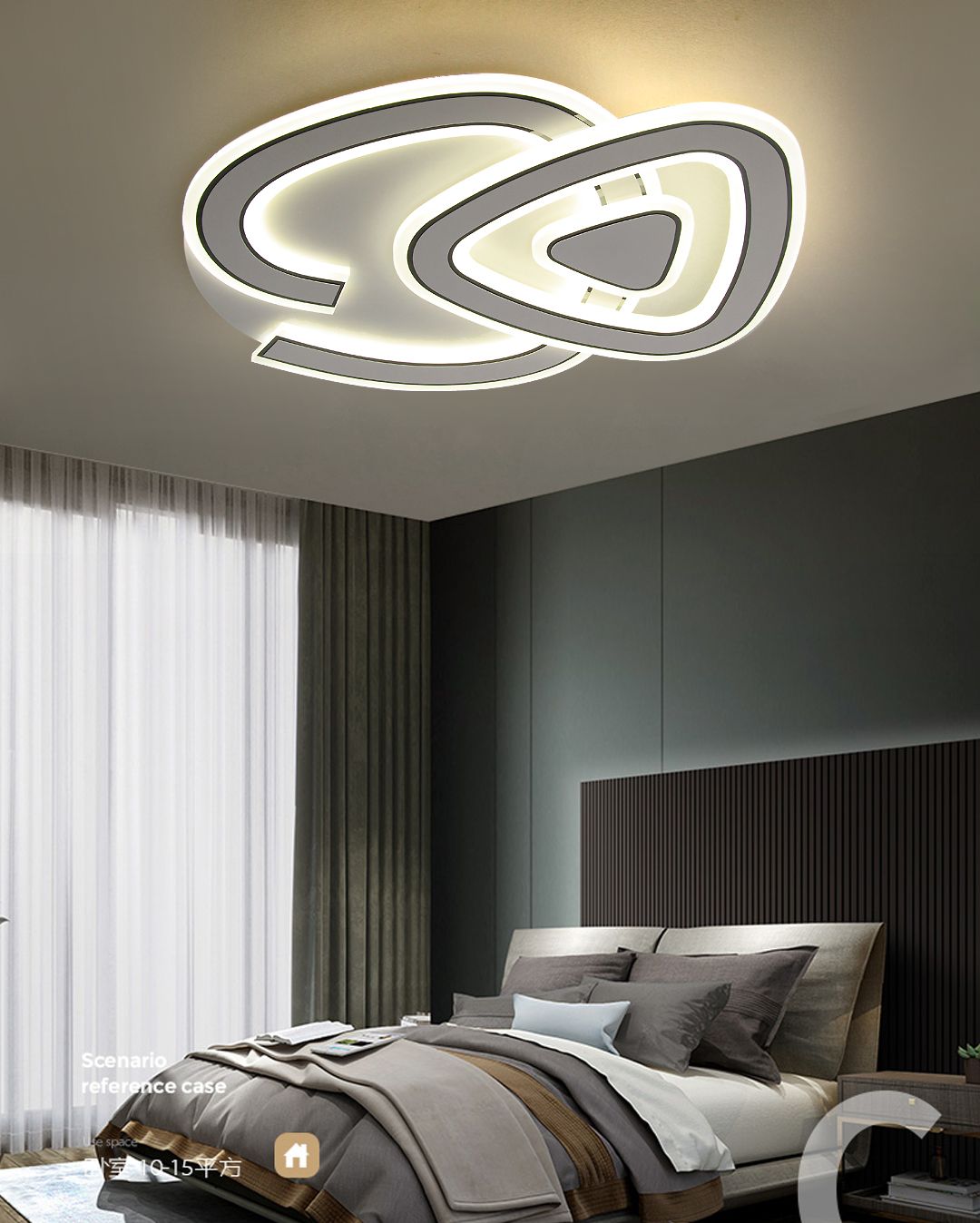 plafoniera-rotunda.jpg Lustra led telecomanda 331 - imagine 1