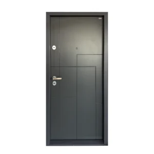 Usa metalica de apartament Maco U13 Gri Antracit Mottura (multipunct)
